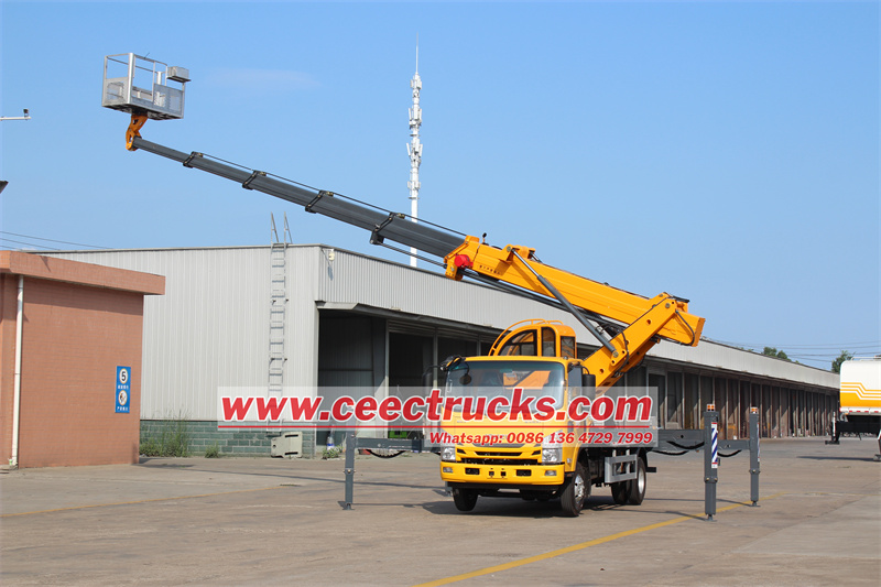 Isuzu 20m aerial platform truck