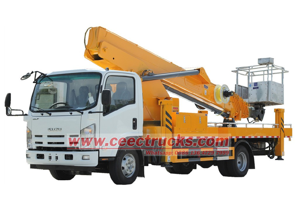 ISUZU aerial platform truck