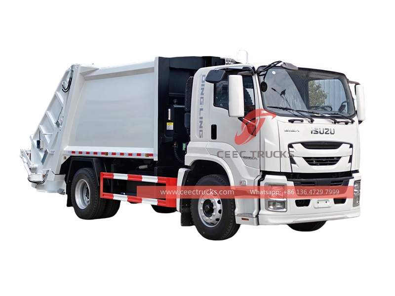 ISUZU FTR garbage compactor truck