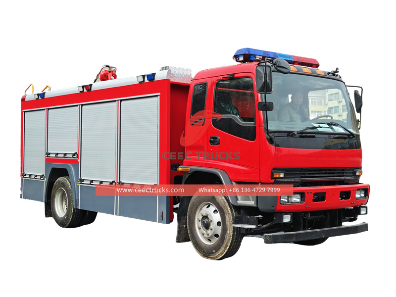 ISUZU FVR fire fighting truck ISUZU FVR fire fighting truck