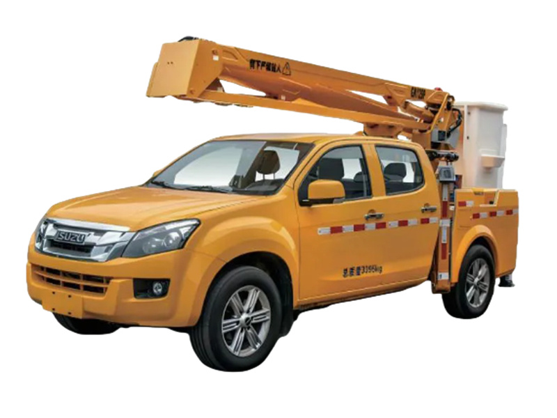 ISUZU pick-up mounted 10m bucket lift ISUZU pick-up mounted 10m bucket lift