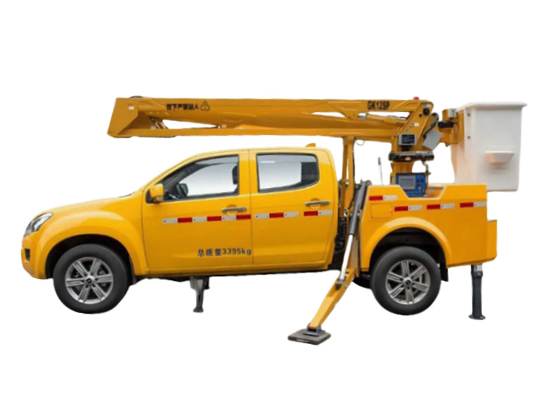 ISUZU pick-up with 10m work platform ISUZU pick-up with 10m work platform