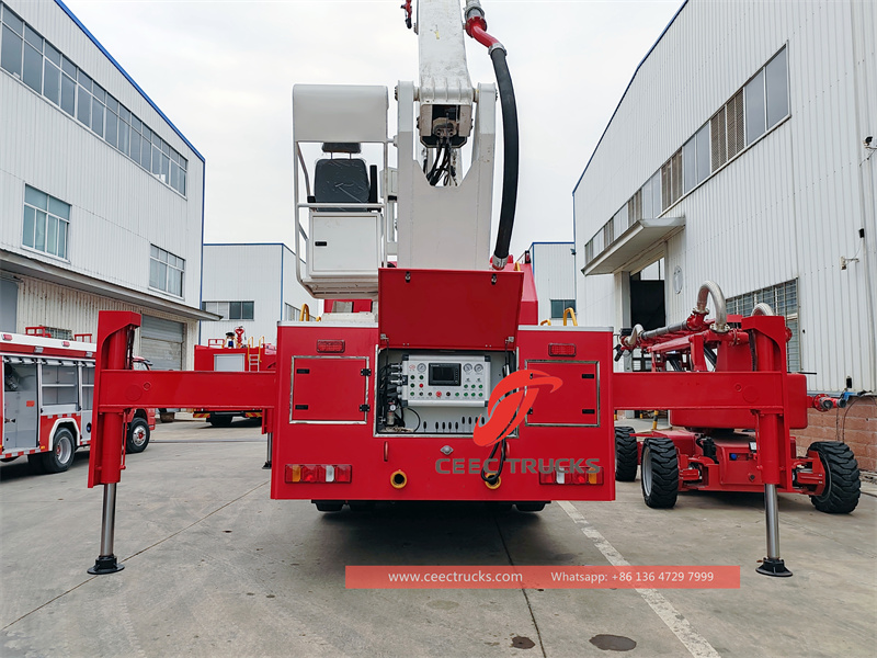 Howo water & foam with mounted high reach extendable turret Howo water & foam with mounted high reach extendable turret