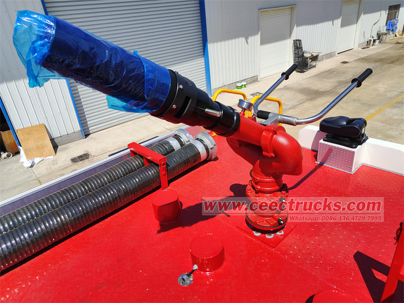 HOWO TX400 6cbm foam water fire truck