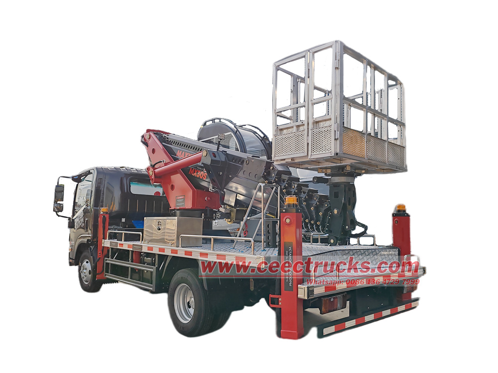 Isuzu KV100 30m manlift truck