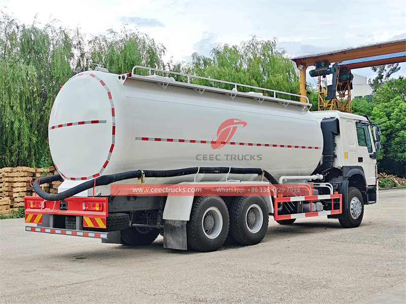 Howo 6x4 Solid Substances Vacuum Truck