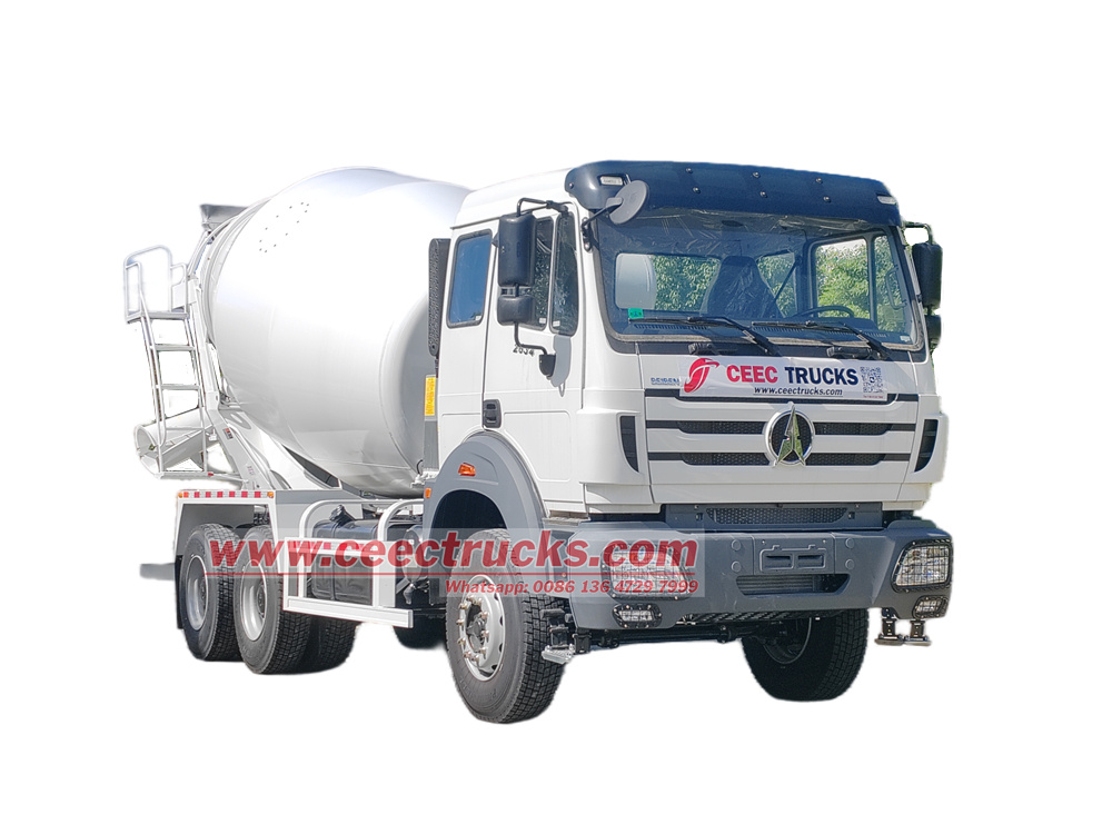 NG80B 10cbm Beiben 2634 Truck Concrete Mixer