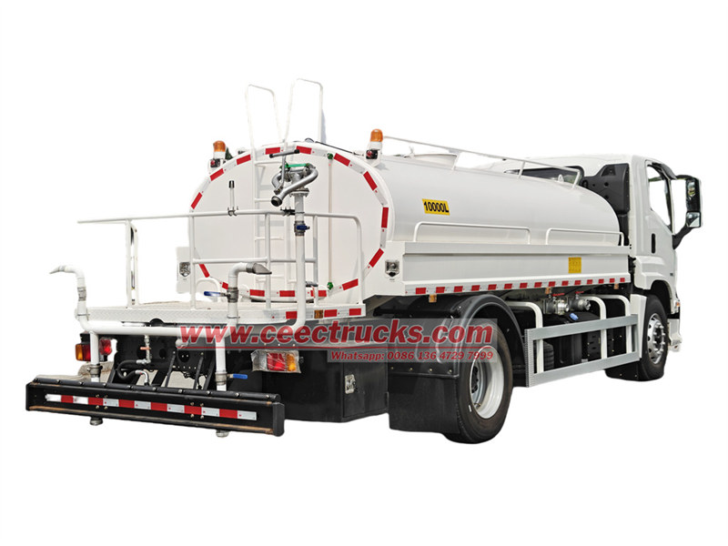 ISUZU GIGA 10000L water tanker truck