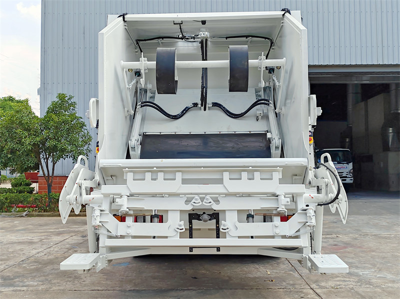 Howo 16cbm rear loader garbage truck