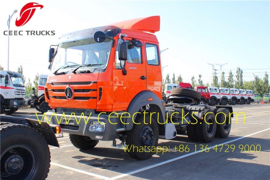 beiben 2538 RHD 380HP towing trucks export Kenya Mombasa