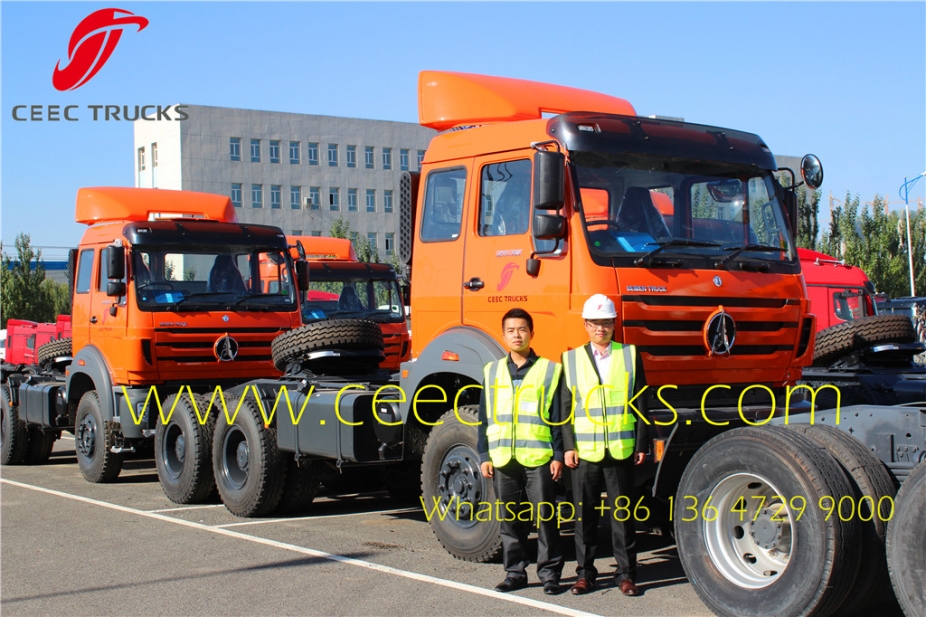 beiben 2538 RHD 380HP towing trucks export Kenya Mombasa