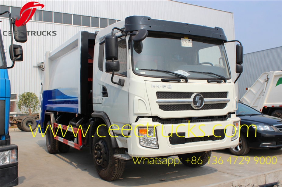SHACMAN 10-12 m³ refuse compression vehicle maunfacturer