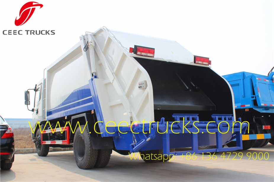 SHACMAN 10-12 m³ refuse compression vehicle maunfacturer