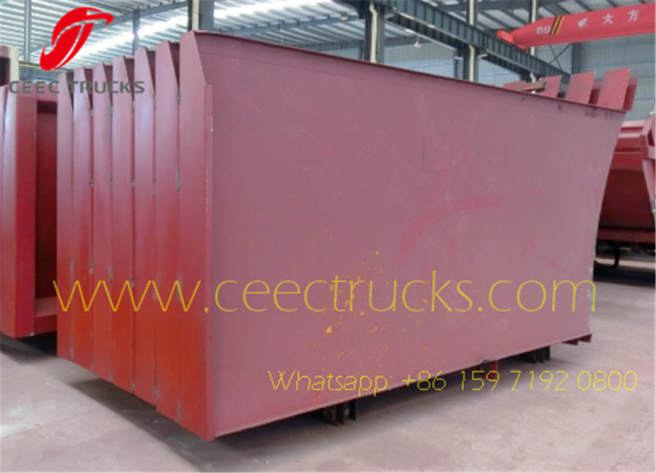 Low price sale 14000 Liters refuse compressed truck refit structure