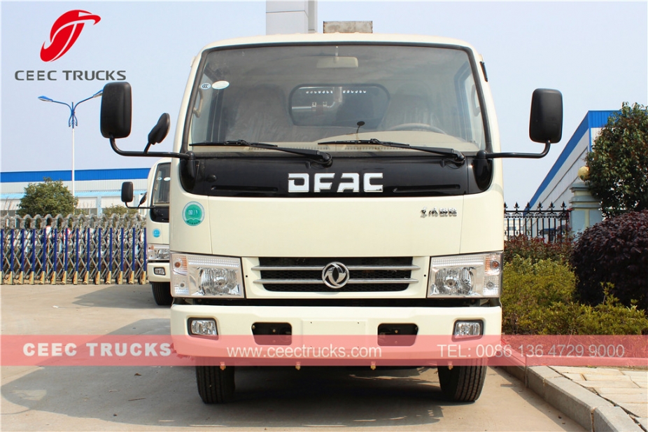 Dongfeng 5CBM လမ်းသန့်ရှင်းရေး ကုန်တင်ယာဉ်