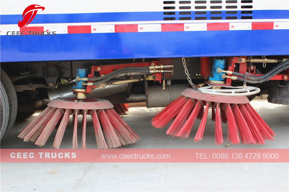 Dongfeng 5CBM လမ်းသန့်ရှင်းရေး ကုန်တင်ယာဉ်