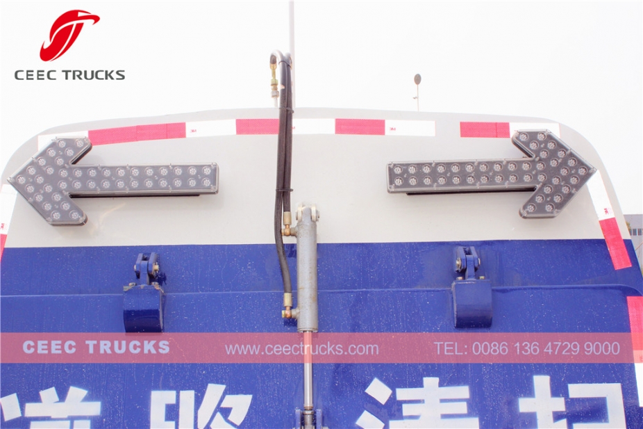 Dongfeng 5CBM လမ်းသန့်ရှင်းရေး ကုန်တင်ယာဉ်