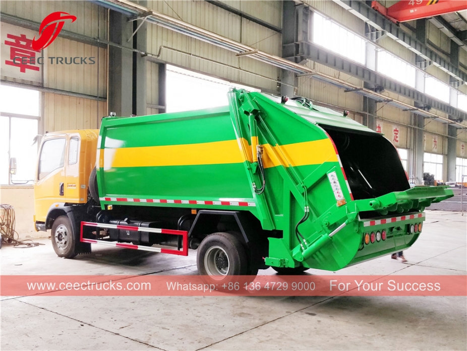 HOWO ၈ ကျူးမီ RHD သိပ်သည်း ကား