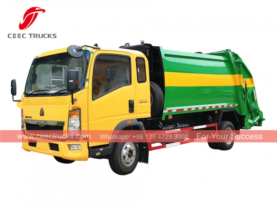 HOWO ၈ ကျူးမီ RHD သိပ်သည်း ကား