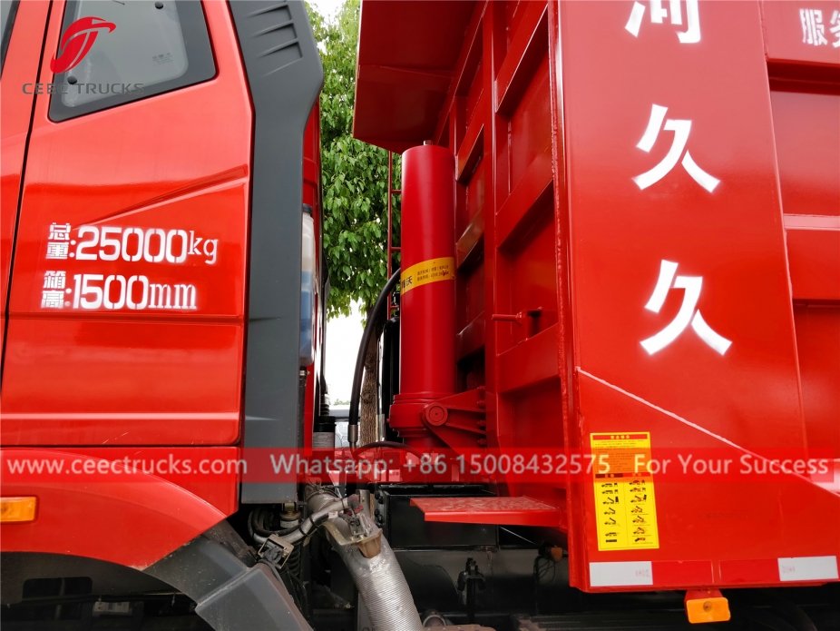 FAW 6x4 ကျောက်တင်ယာဉ်