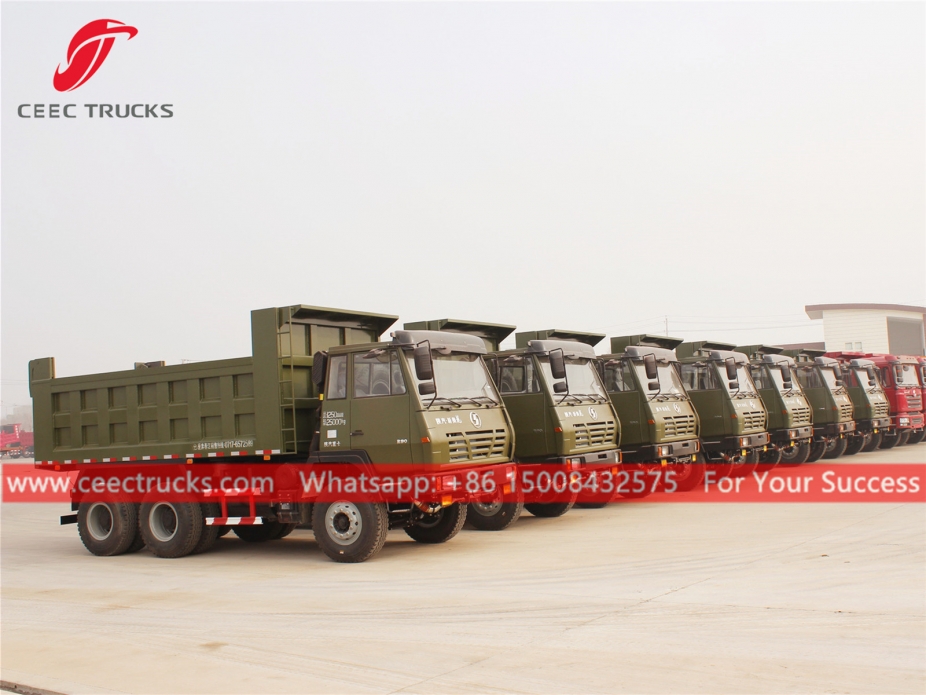 ၆x၄ တိပ်ပါ လော်ရီ SHACMAN