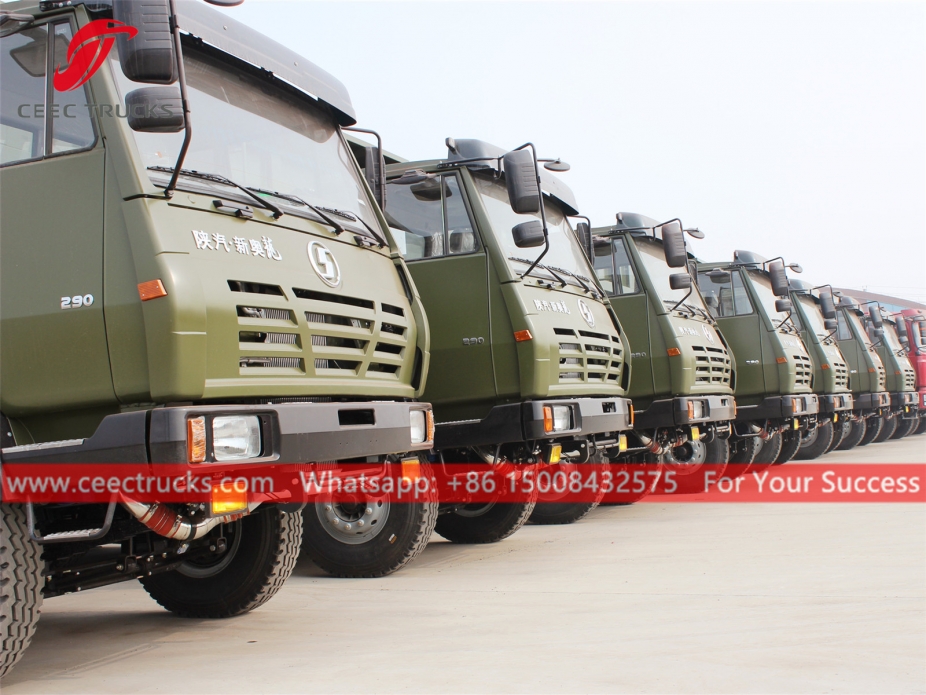 ၆x၄ တိပ်ပါ လော်ရီ SHACMAN