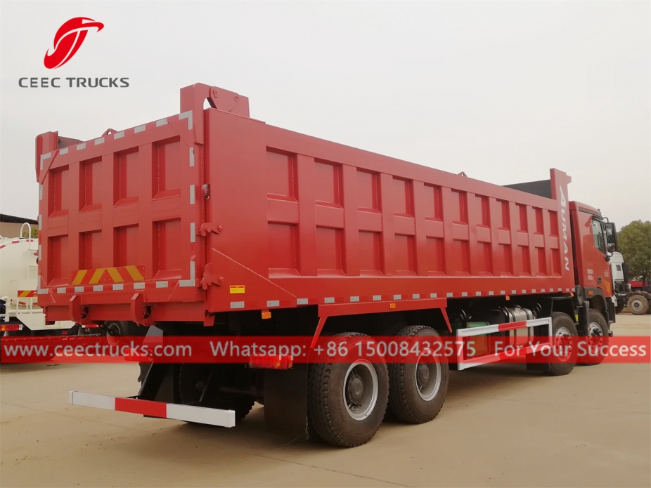 FOTON ၈x၄ ပစ်ချ ကား