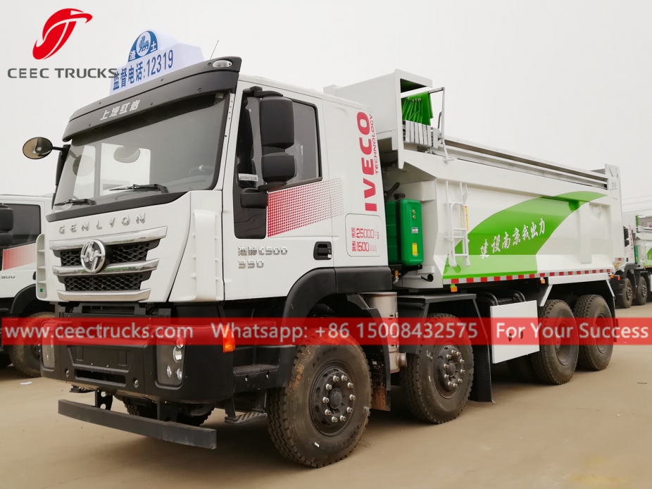 ၈x၄ ကျောက်တင်ယာဉ် IVECO