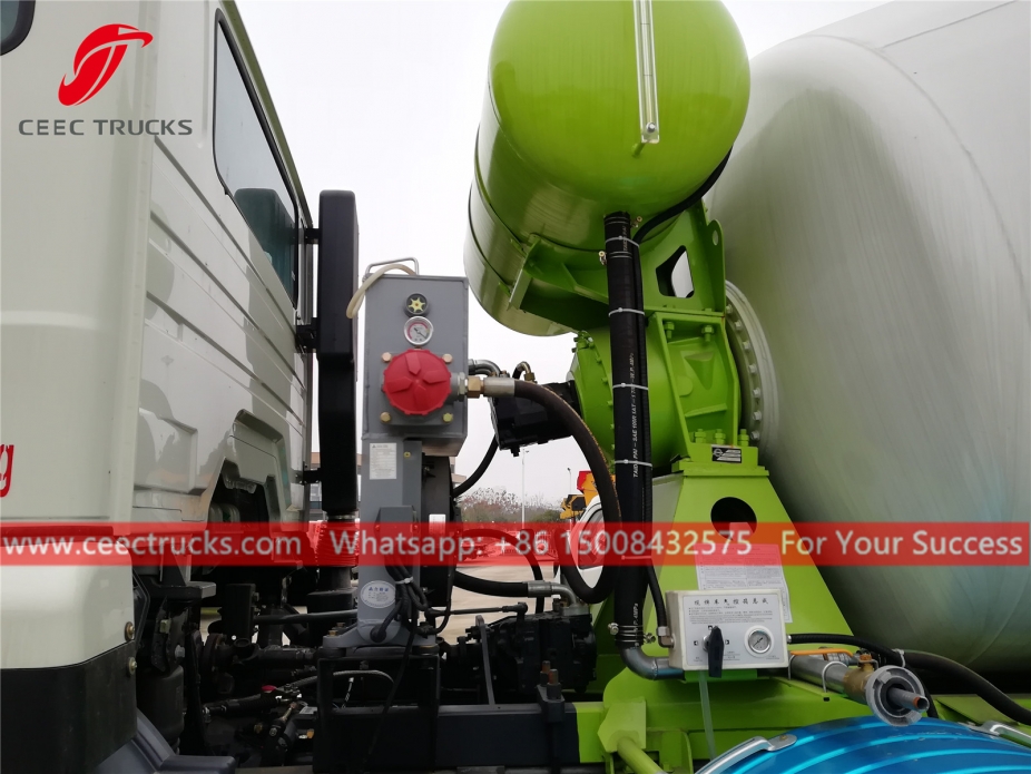 ၁၀ ကျူပီအမ် ကွန်ကရစ်ရောစပ်ယာဉ် SINOTRUK