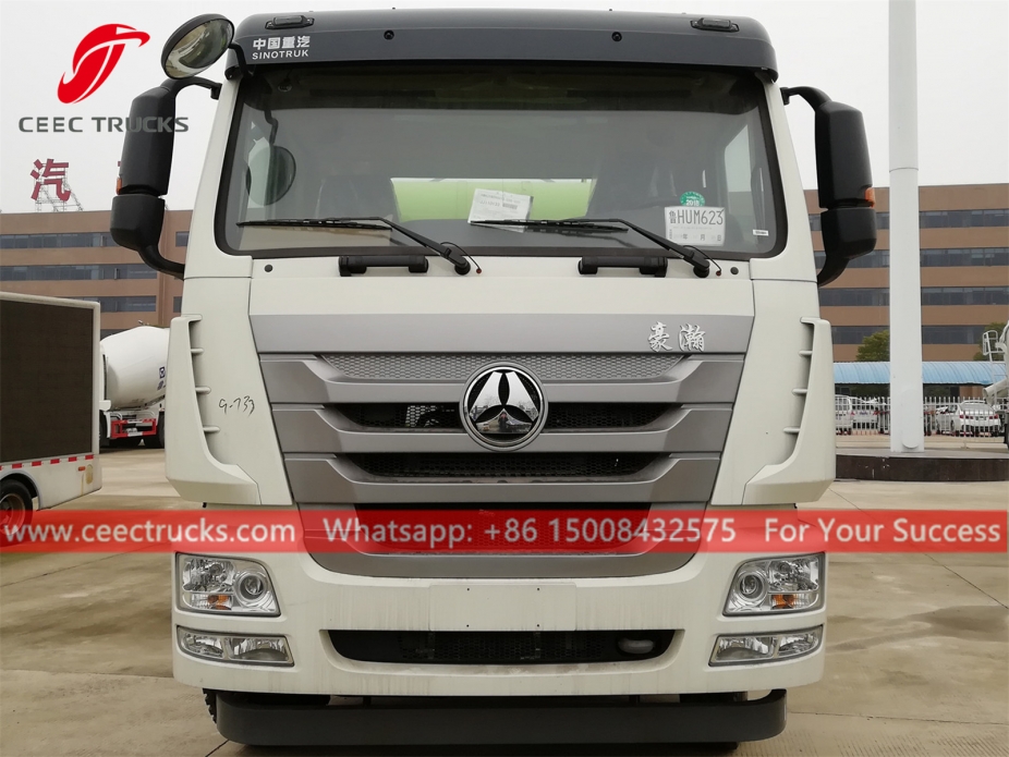 ၁၀ ကျူပီအမ် ကွန်ကရစ်ရောစပ်ယာဉ် SINOTRUK