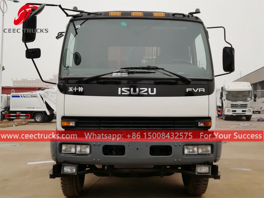၁၂ ကျူပီအမ် လမ်းသန့်ရှင်းရေးယာဉ် ISUZU