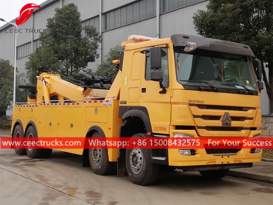 ၂၅ တန် လမ်းပြင် ကယ်ဆယ်ရေးယာဉ် HOWO