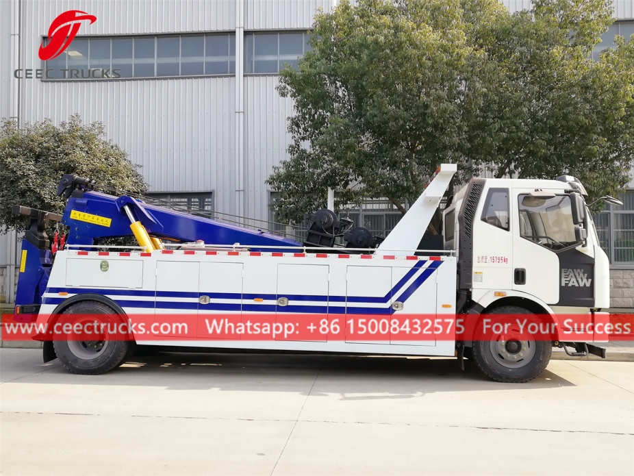 ၁၂ တန် FAW ကြီးမားသော ကားတင်ယာဉ်