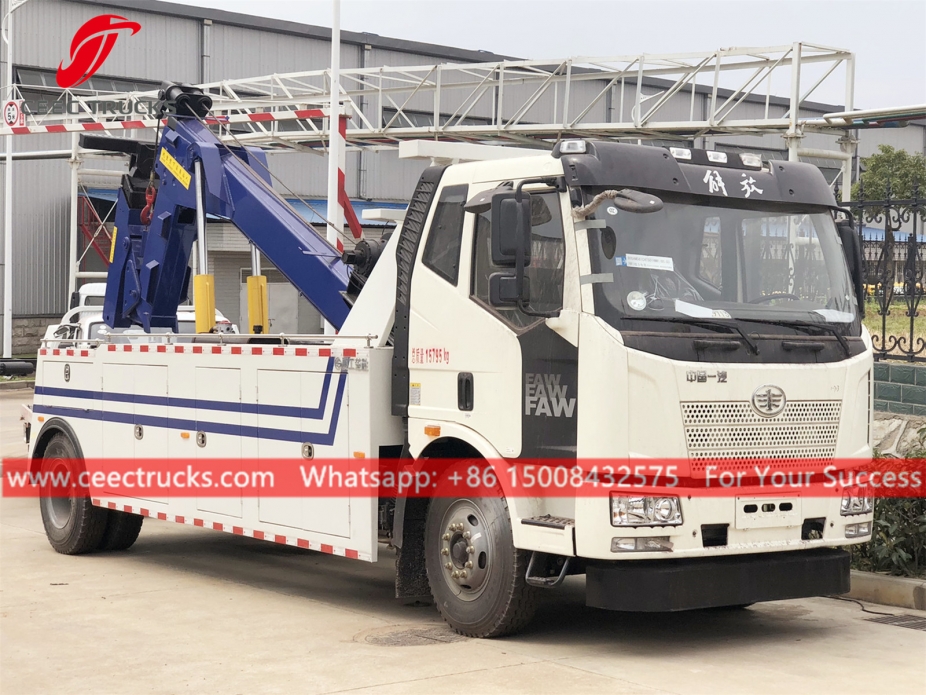 ၁၂ တန် FAW ကြီးမားသော ကားတင်ယာဉ်