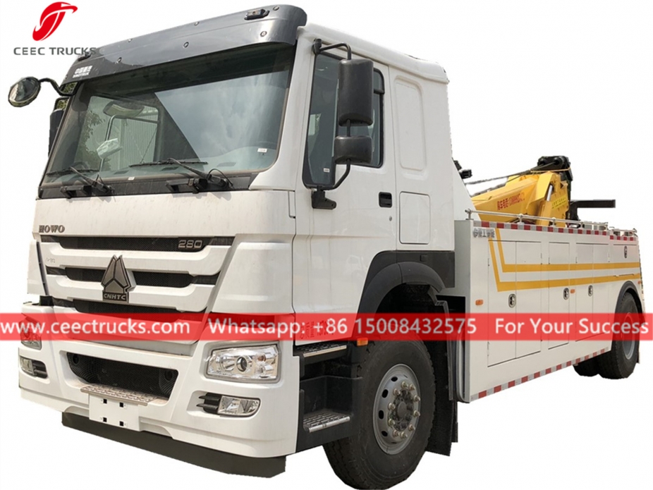 12တန် လမ်း ကားတင်ယာဉ် HOWO