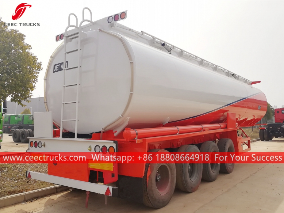 45,000L လောင်စာဆီ တင်ကား semitrailer