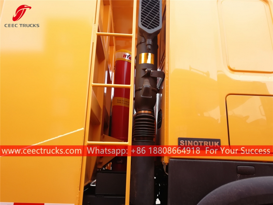 HOWO 6x4 တိပ်ပါ ယာဉ်