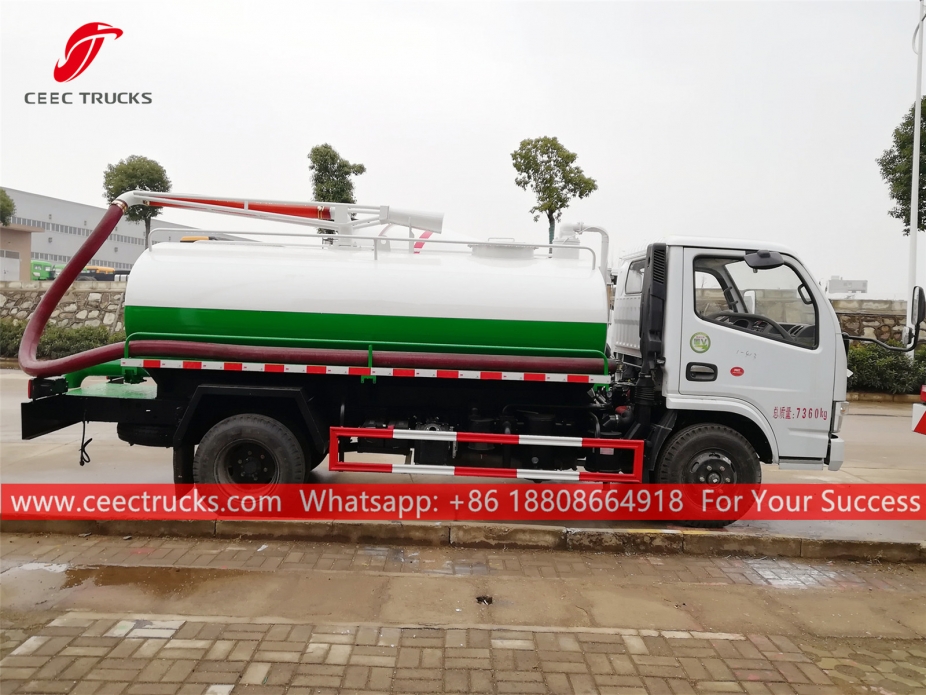 ၄,၀၀၀ လီတာ စုတ်ယူ တင်ယာဉ် DongFeng