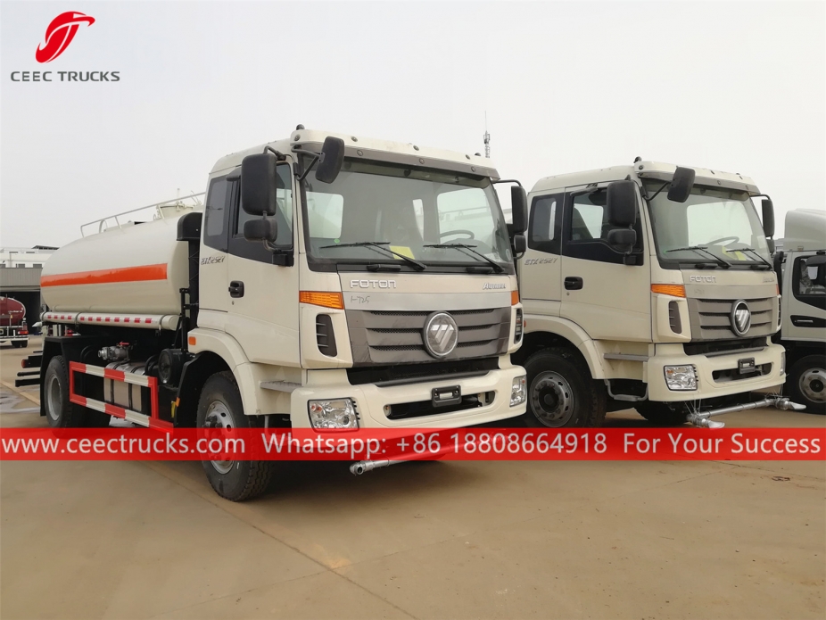 ၁၀၀၀၀ လီတာ လယ်ယာရေပို့ ကား FOTON