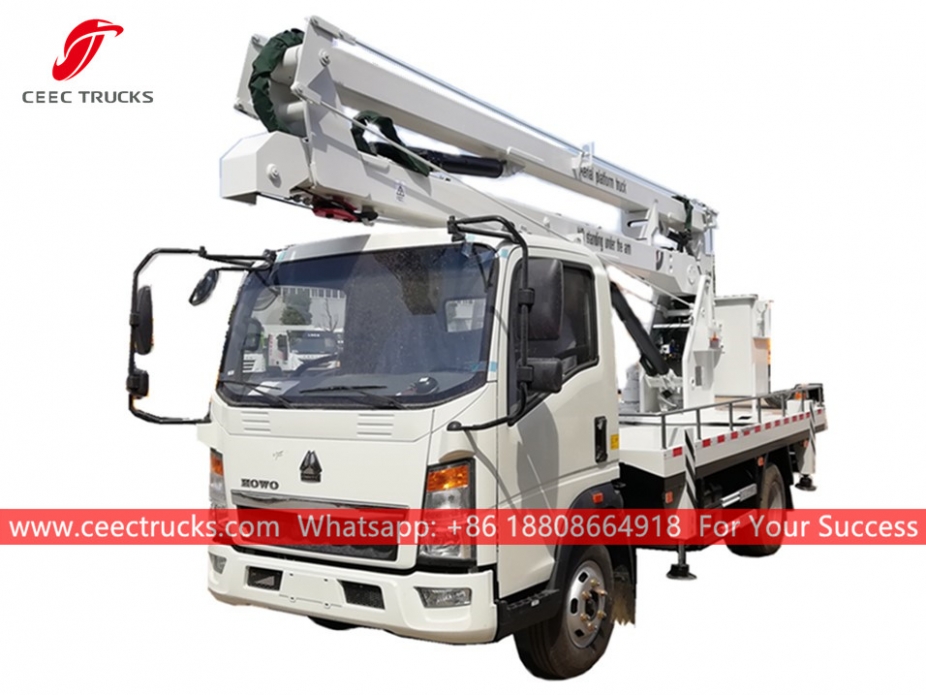 ၁၆ မီတာ Aerial Platform ကား HOWO