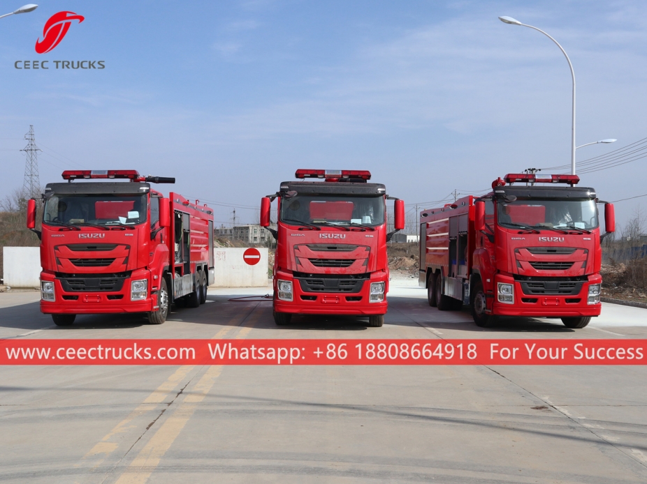 ၁၀၀၀၀ လီတာ ခြောက်သွေ့ ဖါးဒါ မီးသတ်ကား