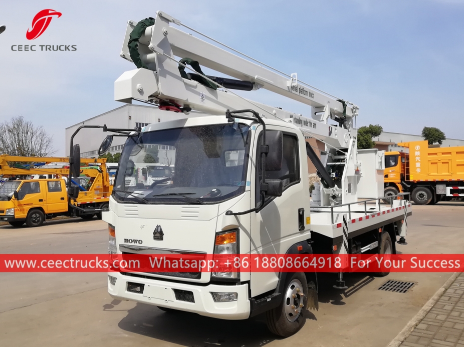 ၁၆ မီတာ Aerial Platform ကား HOWO