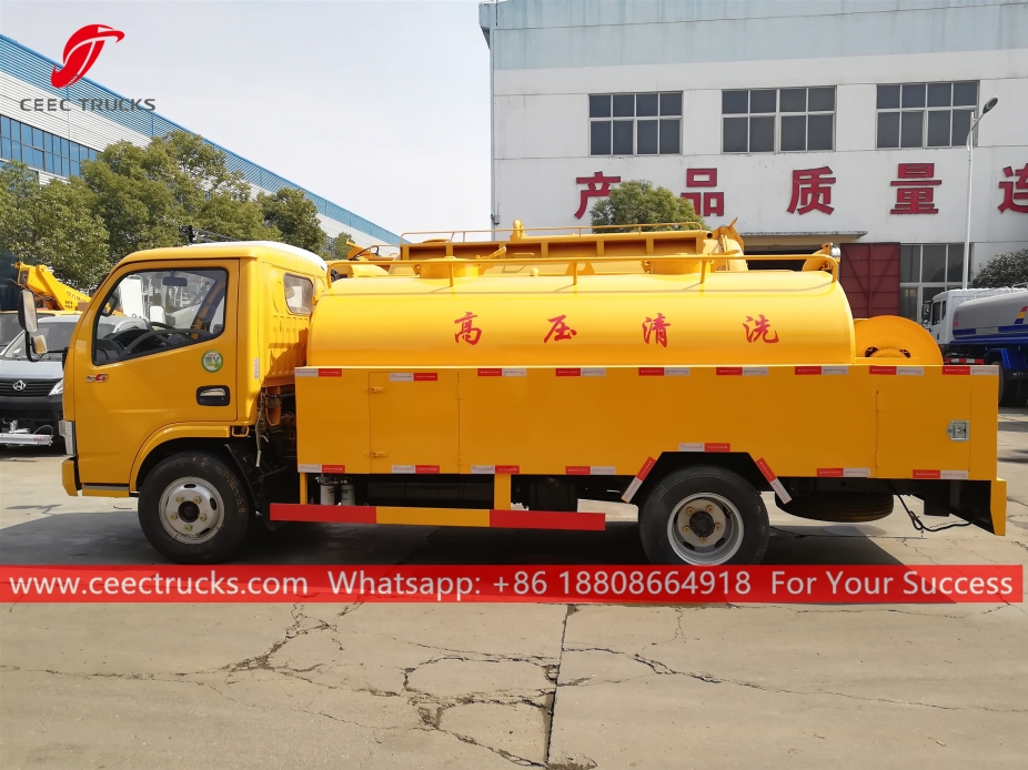 4CBM စွန့်ပစ်ရေ ပန့်ကား DONGFENG