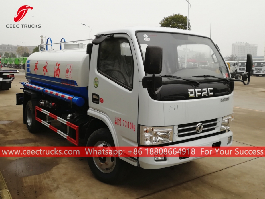 ၄ ကျူဗစ်မီတာ ရေ သယ် ကား DONGFENG