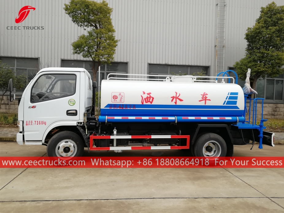၄ ကျူဗစ်မီတာ ရေ သယ် ကား DONGFENG