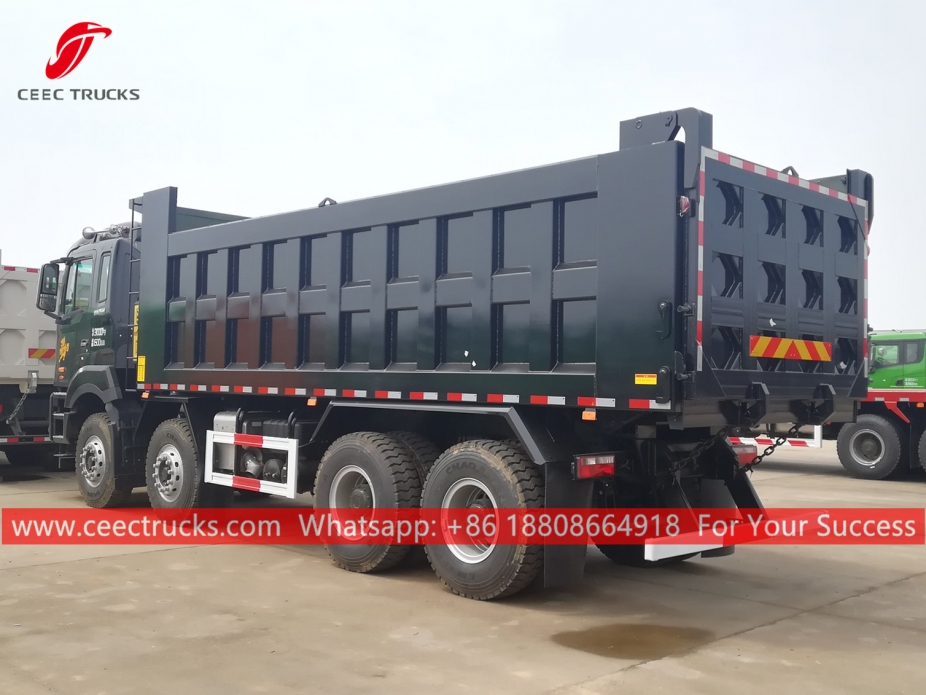 JAC ၈x၄ လေးလံသော ပစ်ချ ကား