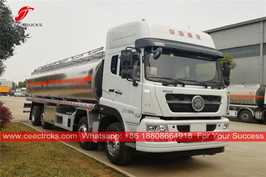 SINOTRUK ၈x၄ လောင်စာ သယ်ယူပို့ဆောင်ရေး ကား