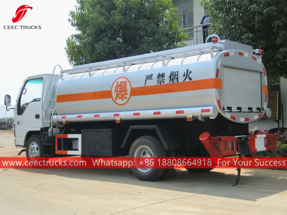 ISUZU 5CBM လောင်စာ တိုင်ကီ