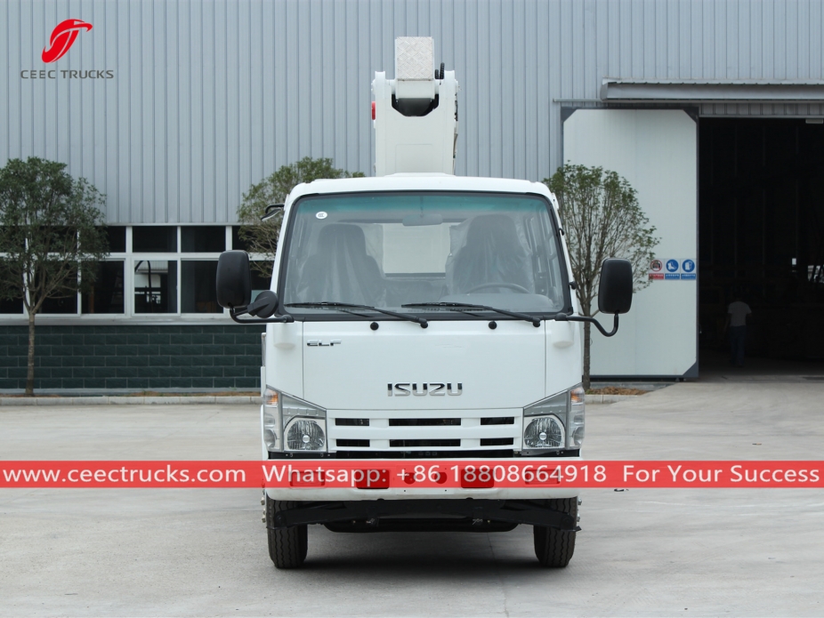 ISUZU ၁၆ မီတာ လေထောင် ပလက်ဖောင်း ယာဉ်