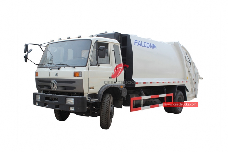 Dongfeng ၁၄ ကျူပီမီတာ စွန့်ပစ်ပစ္စည်း သိပ်သည်း ယာဉ်